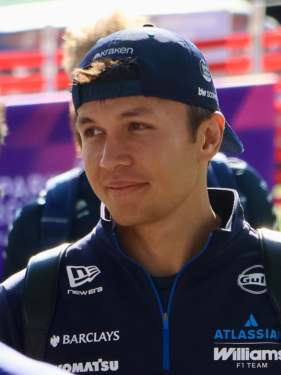 Alexander Albon Formula 1 driver portrait