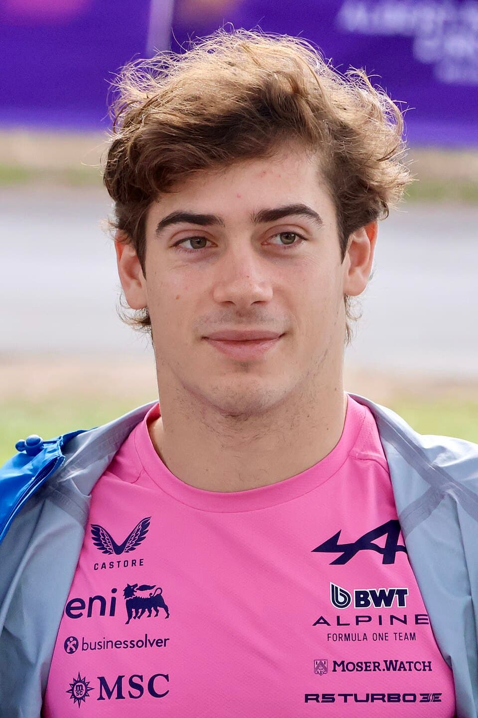 Franco Colapinto Formula 1 driver portrait