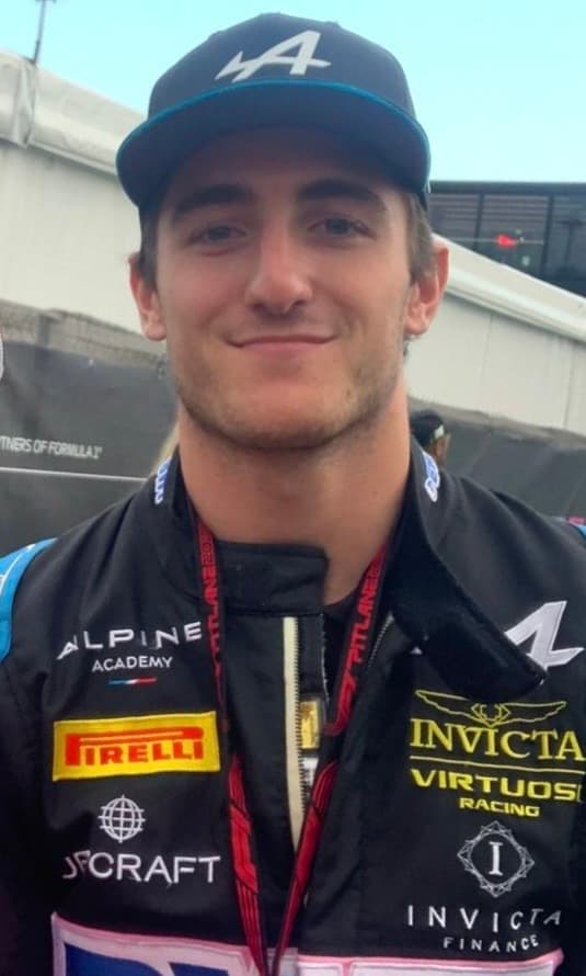 Jack Doohan Formula 1 driver portrait