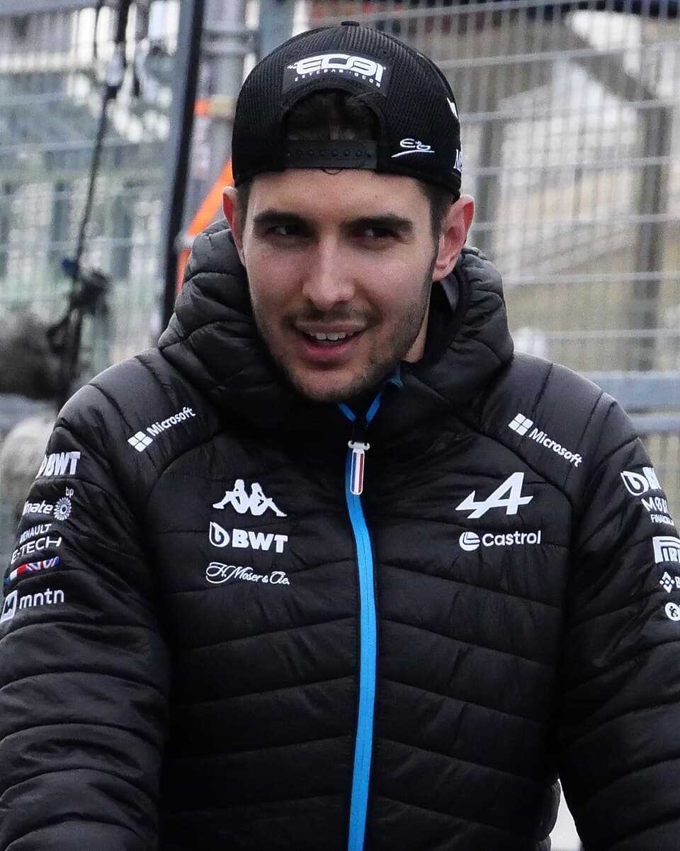 Esteban Ocon Formula 1 driver portrait