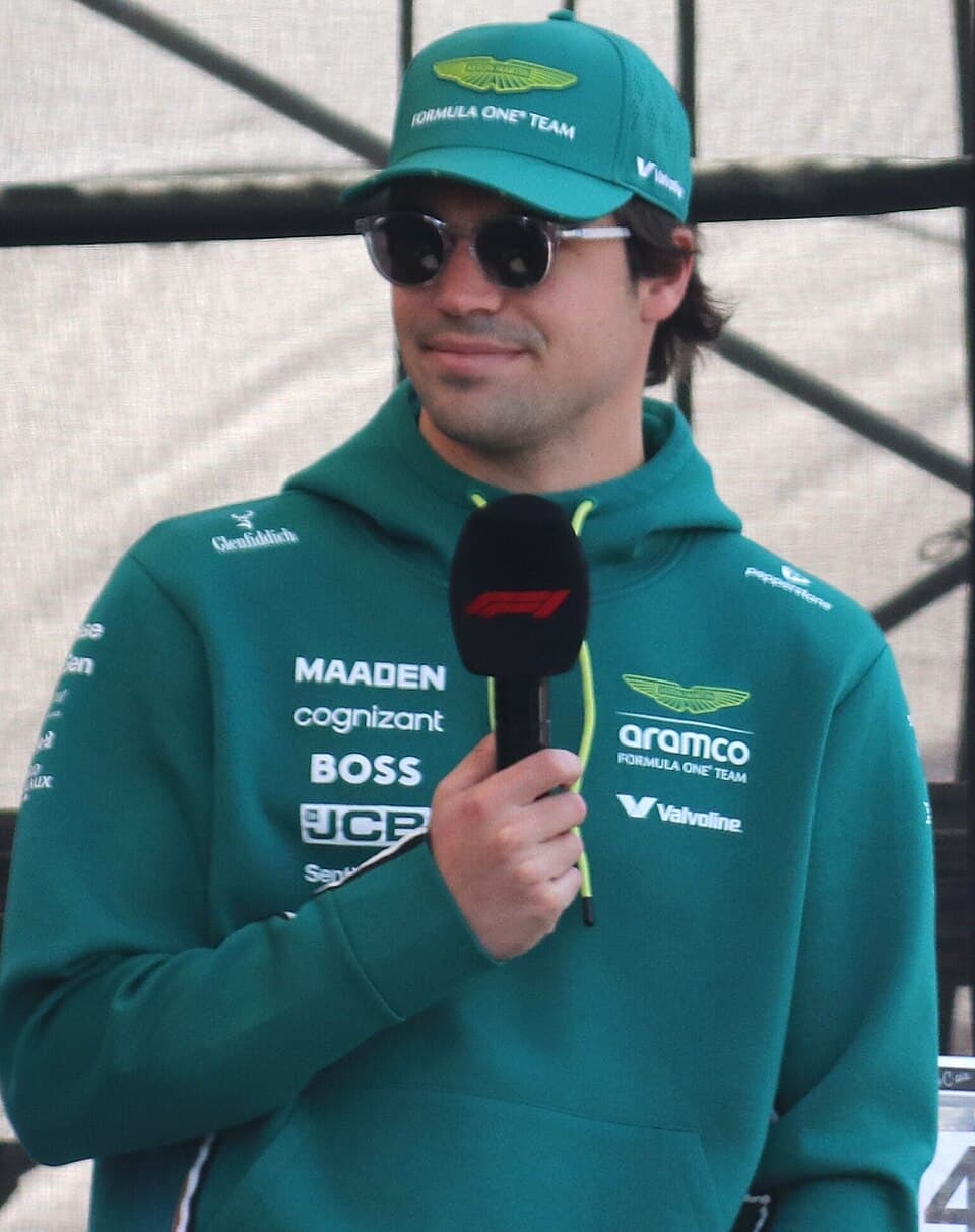 Lance Stroll Formula 1 driver portrait