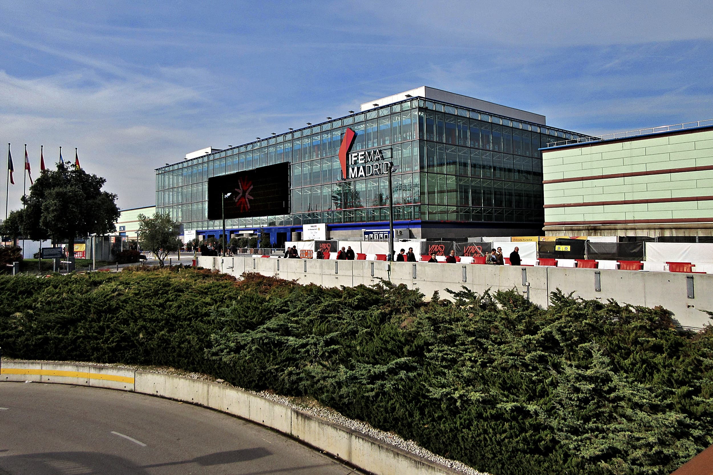 Feria de Madrid exhibition halls at IFEMA, the home of the MADRING circuit