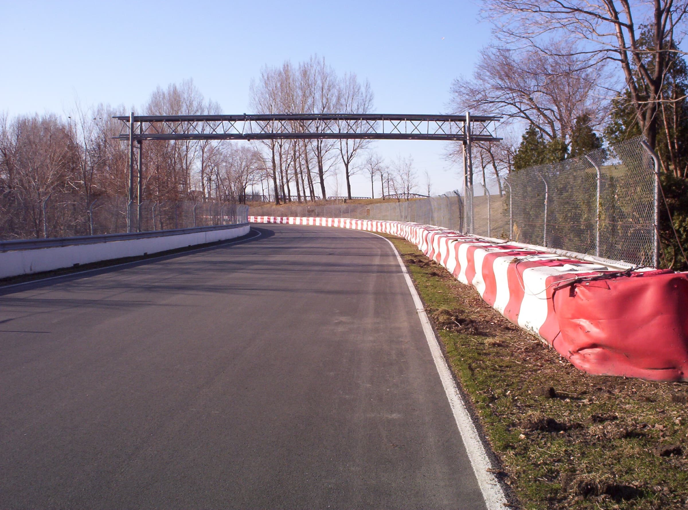 Circuit Gilles Villeneuve on Île Notre-Dame in Montréal